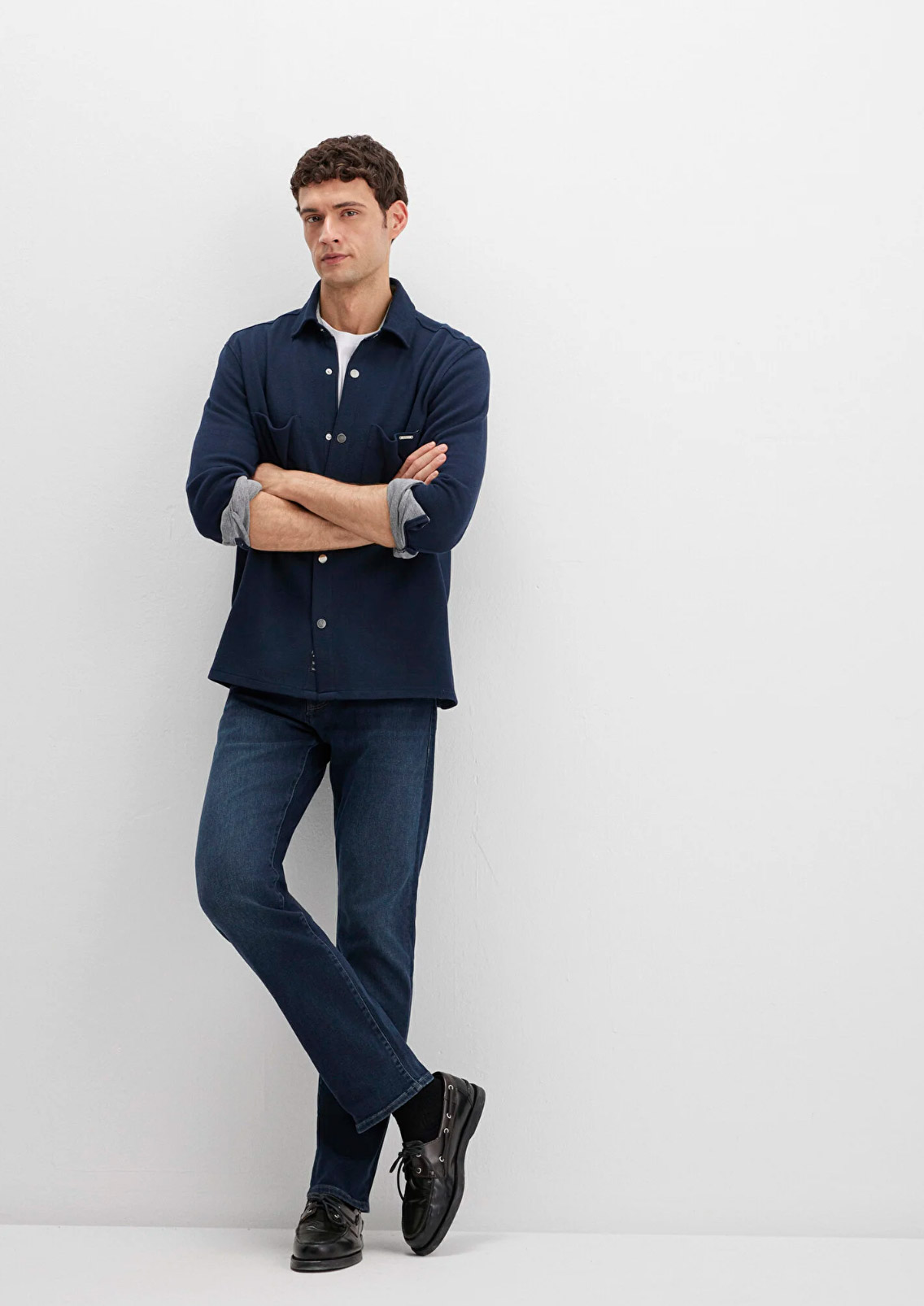 Hunter Lux Black Puslu Koyu Mavi Jean Pantolon