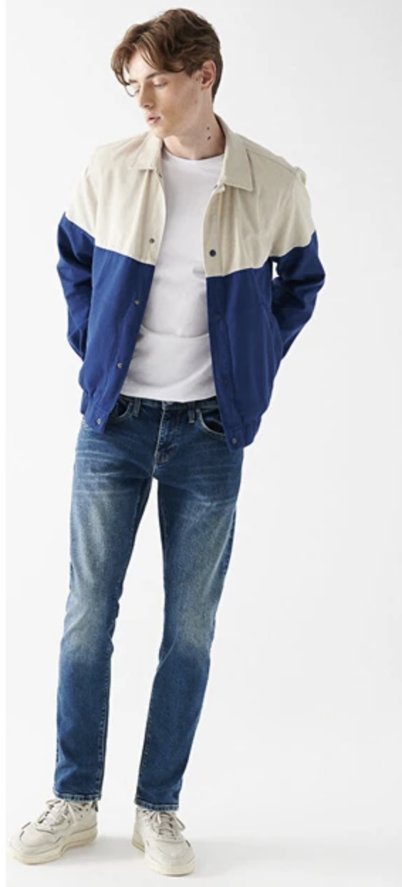 JAKE Koyu Vintage Premium Blue Jean Pantolon
