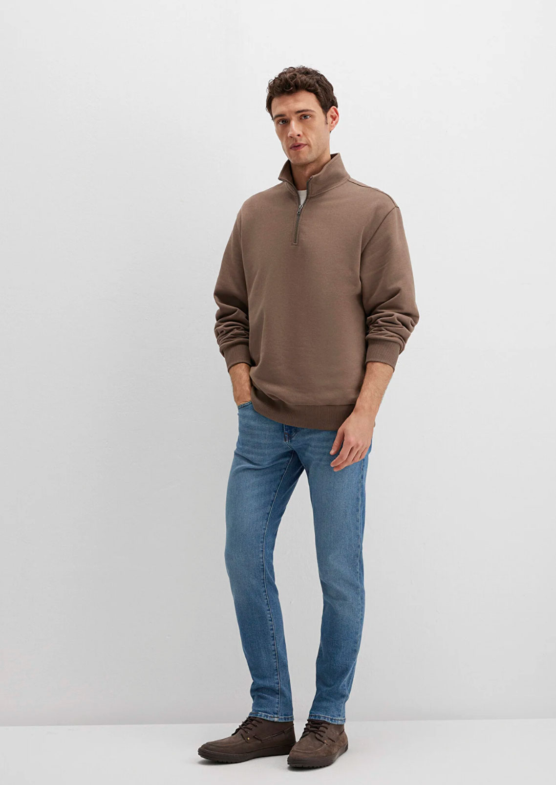 James 90lar Indigo Mavisi Jean Pantolon