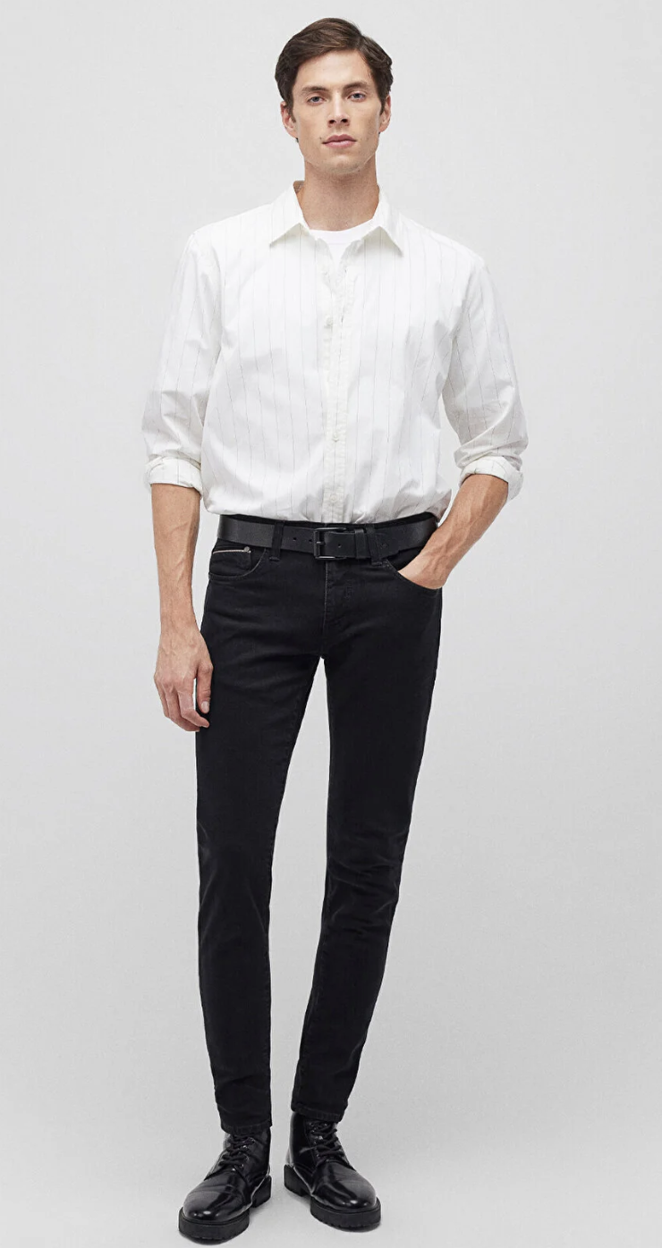 James Mavi Premium Antrasit Gri Kot Pantolon