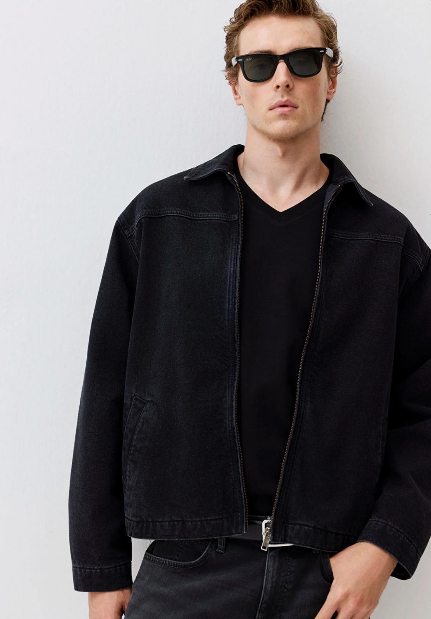 Leroy Street Rinse Denim Jean Oversize Ceket