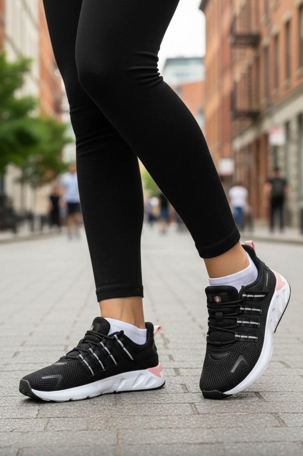 Lumberjack SWORD 5FX Siyah Kadın Koşu Ayakkabısı