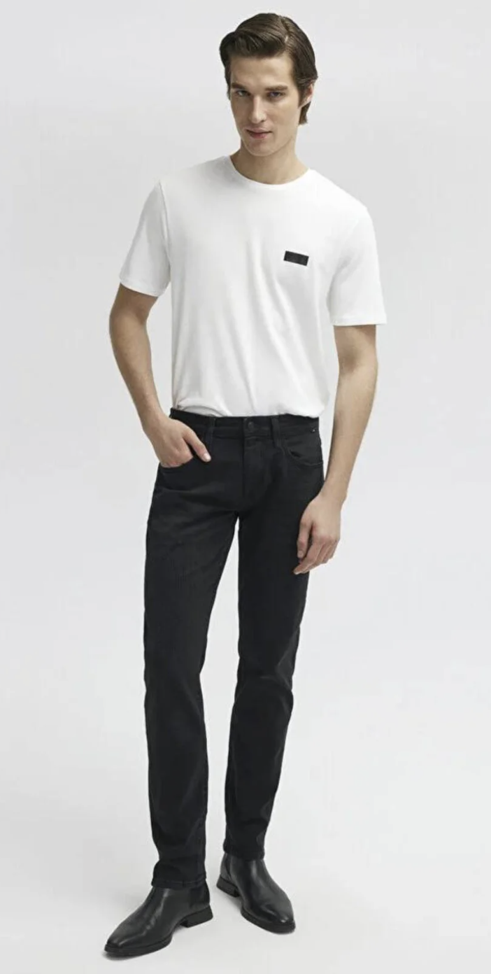 Marcus Mavi Black Antrasit Jean Pantolon