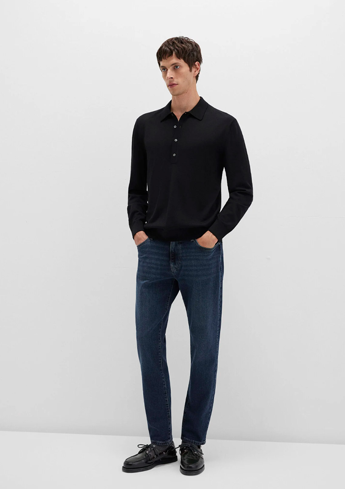 Milan Mavi Black Vintage Mavi Jean Pantolon