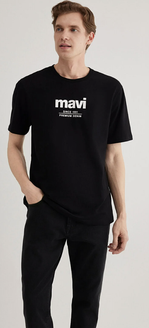 Since 1991 Baskılı Siyah Tişört