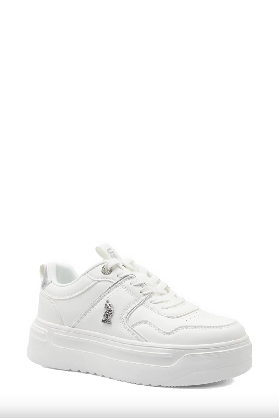U.S. Polo Assn. CLARKE 5FX Beyaz Kadın Sneaker