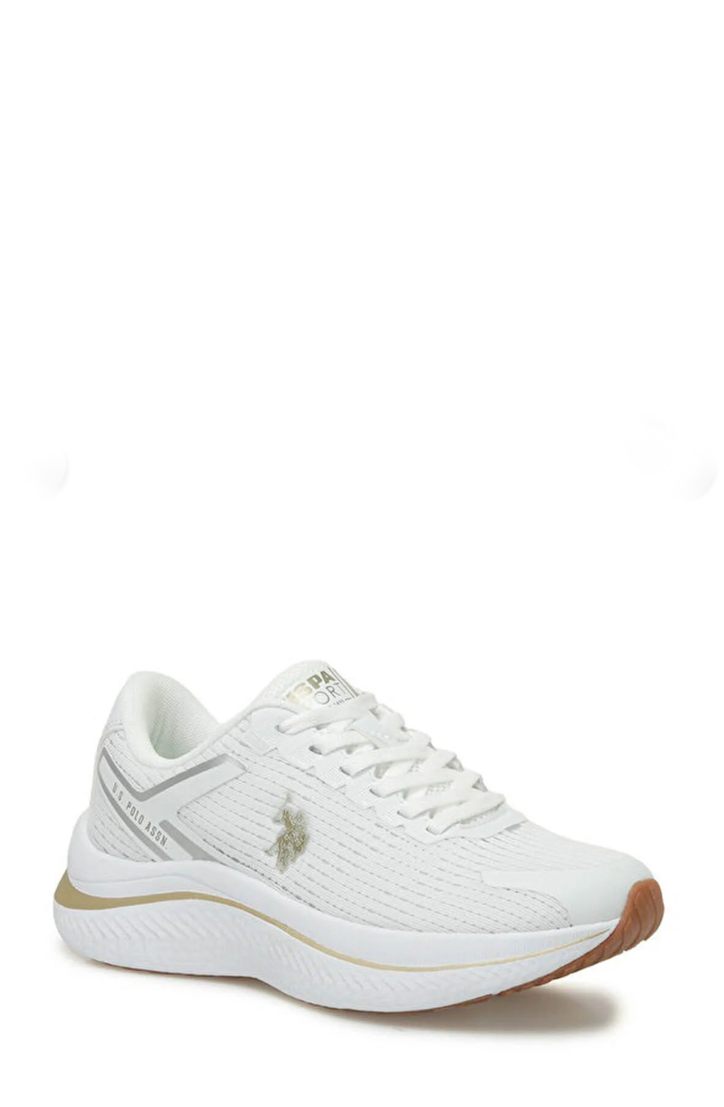 U.S. Polo Assn. GENESIS WMN 5FX Beyaz Kadın Koşu Ayakkabısı