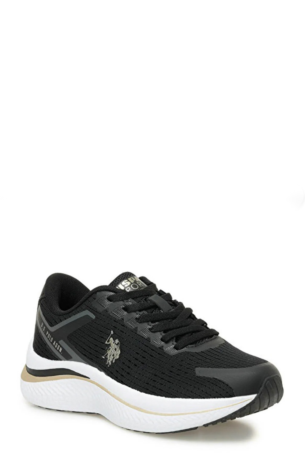 U.S. Polo Assn. GENESIS WMN 5FX Siyah Kadın Koşu Ayakkabısı